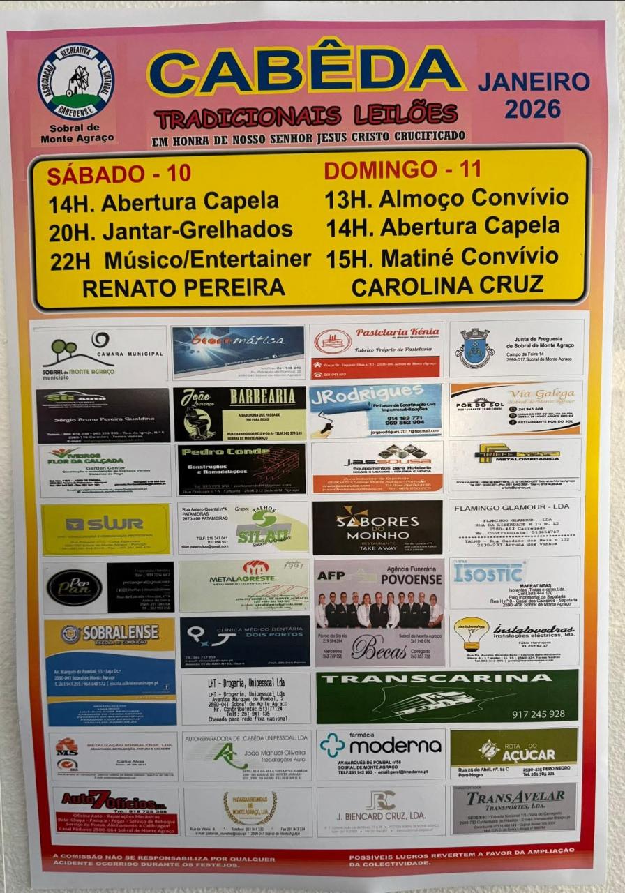 Tradicionais Leil&otilde;es - Cab&ecirc;da