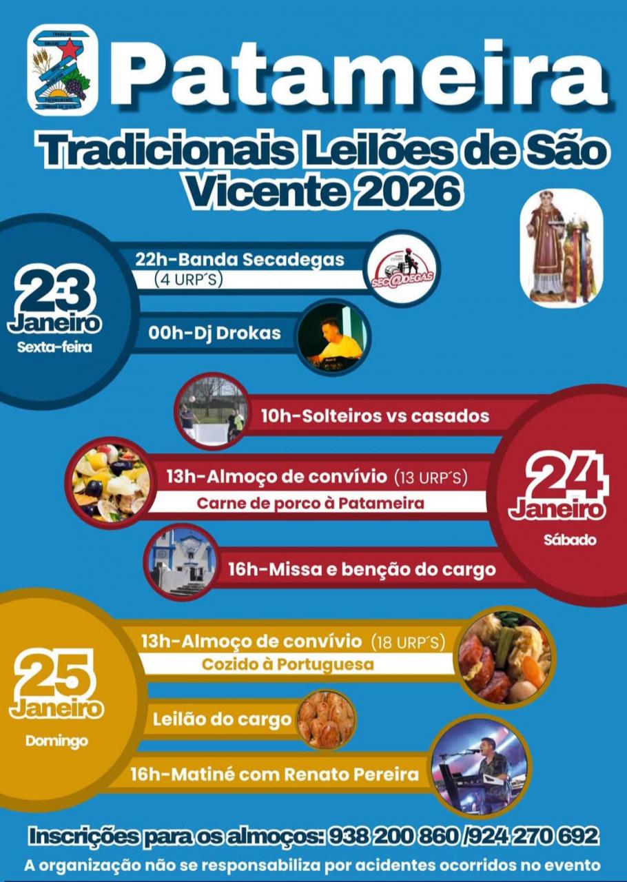 Tradicionais Leil&otilde;es de S&atilde;o Vicente - Patameira 