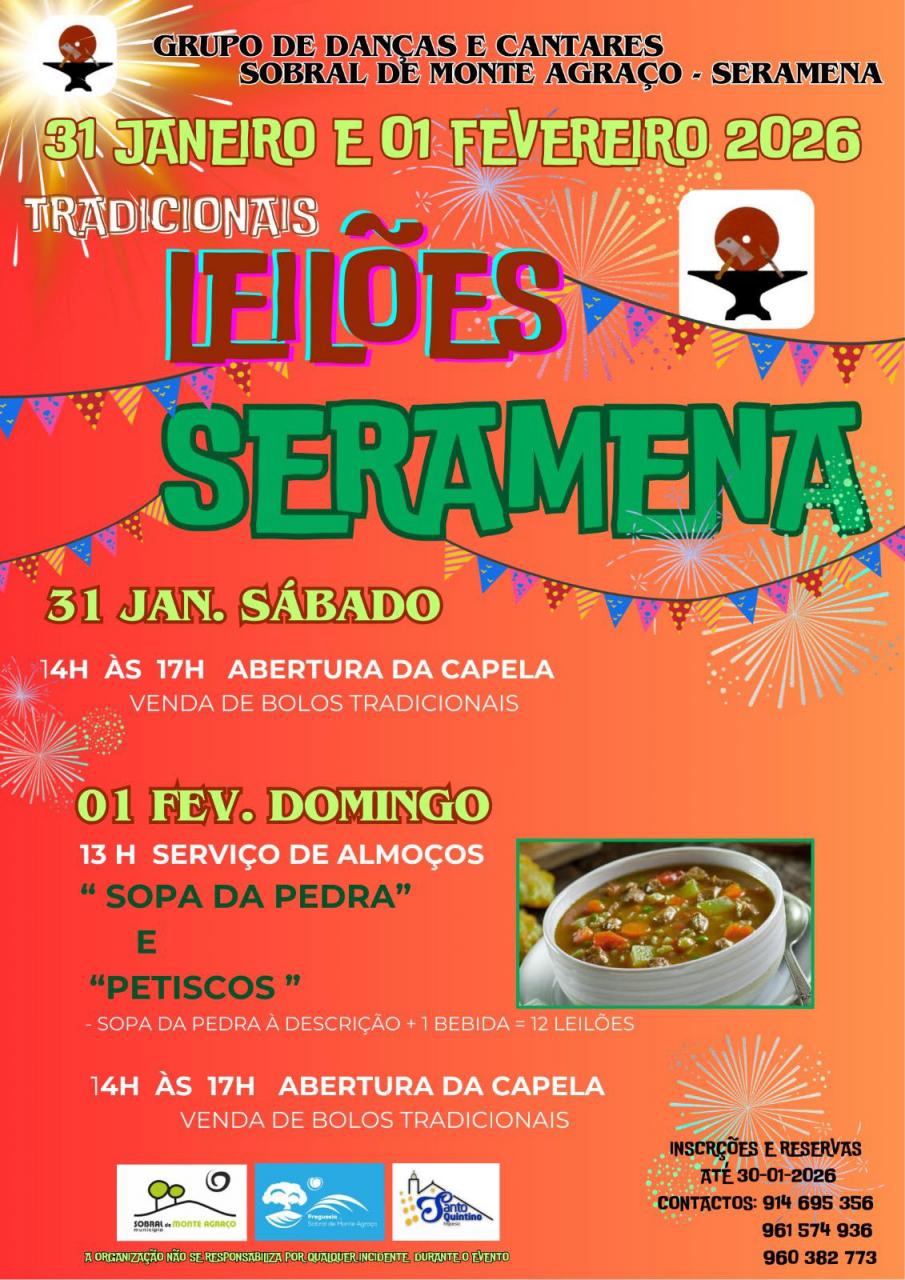Associativismo Tradicionais Leil&otilde;es Seramena 