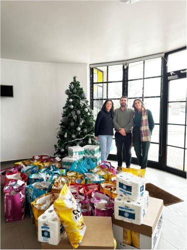 NATAL SOLID&Aacute;RIO - Doamos Cabazes Solid&aacute;rios  a 21 Fam&iacute;lias em vulnerabilidade social da Nossa Freguesia.